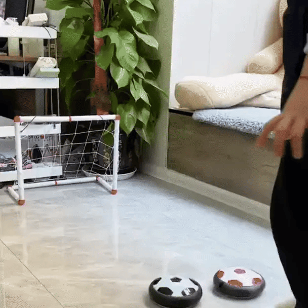 HoversBall™ – Indoor Football | Soft Bumper With LED Lights