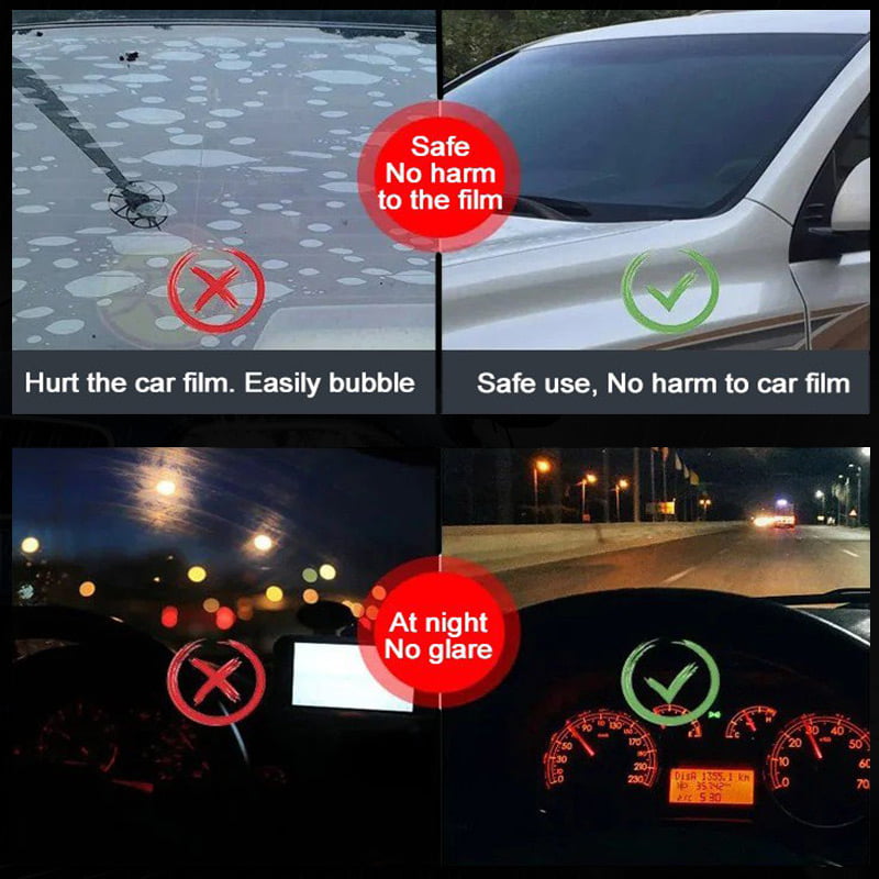 Car Glass Anti-fog Rainproof Agent(Pack of 2)