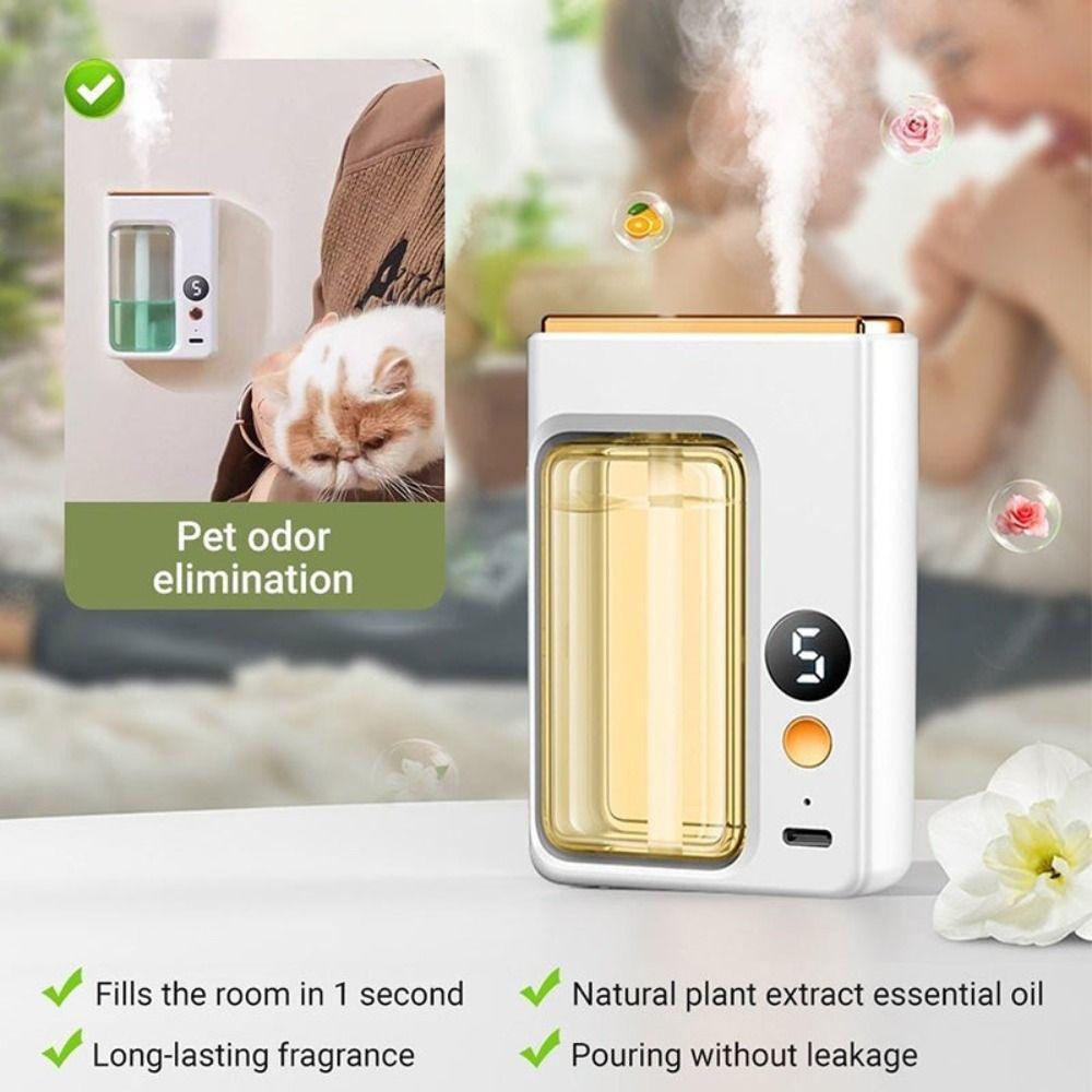 Automatic Fragrance Spray Aromatherapy Machine - (5 Levels Adjustable)