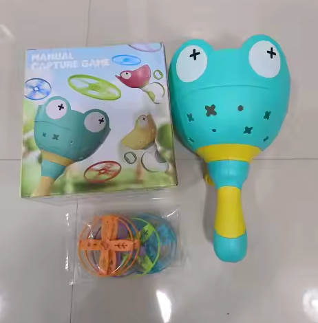 Flying Disc Launcher And Catching Set