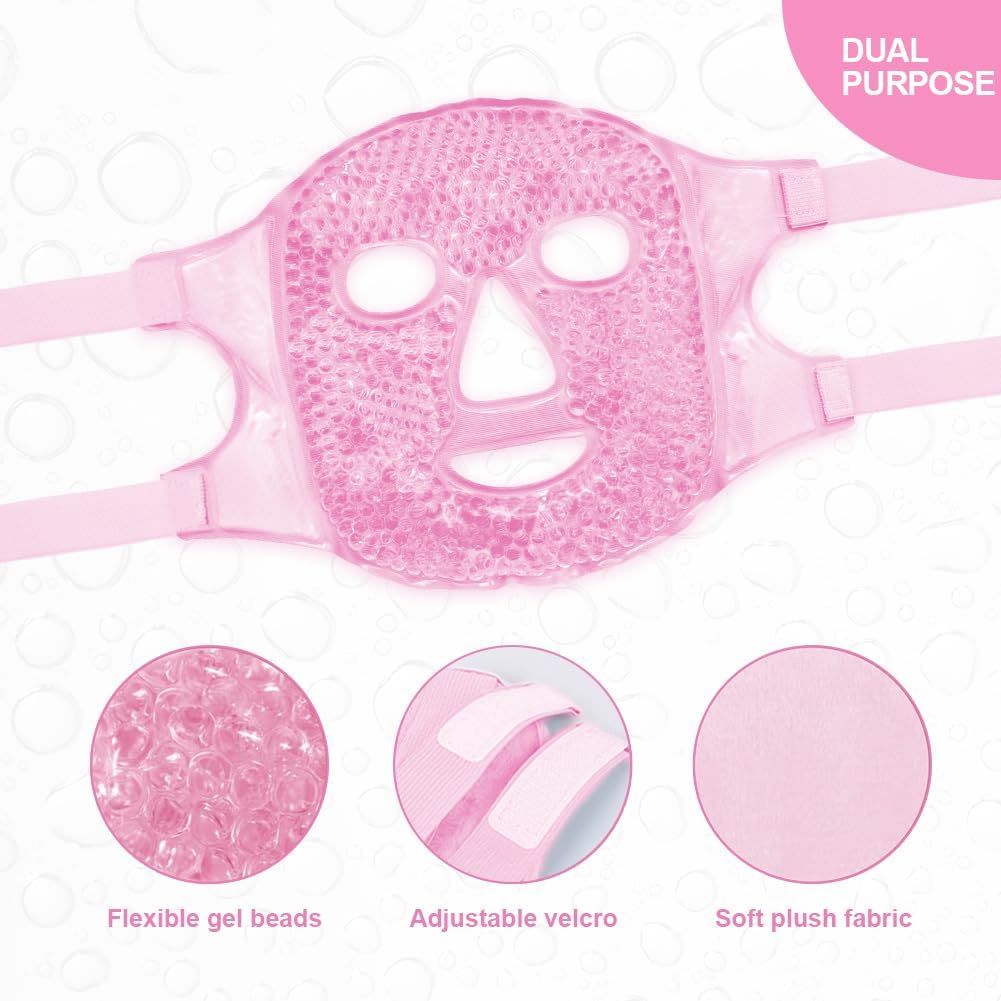 Hot & Cold Gel Bead Face Mask