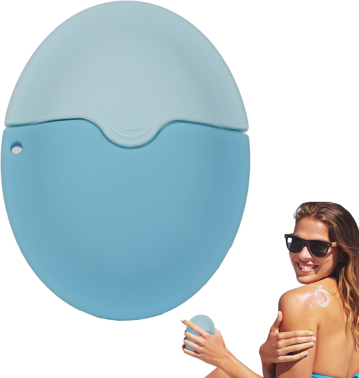 Refillable Roll-On Applicator Bottle for Sunscreen & Lotions