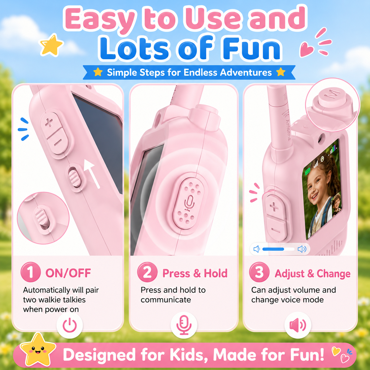 Video Walkie Talkies for Kids