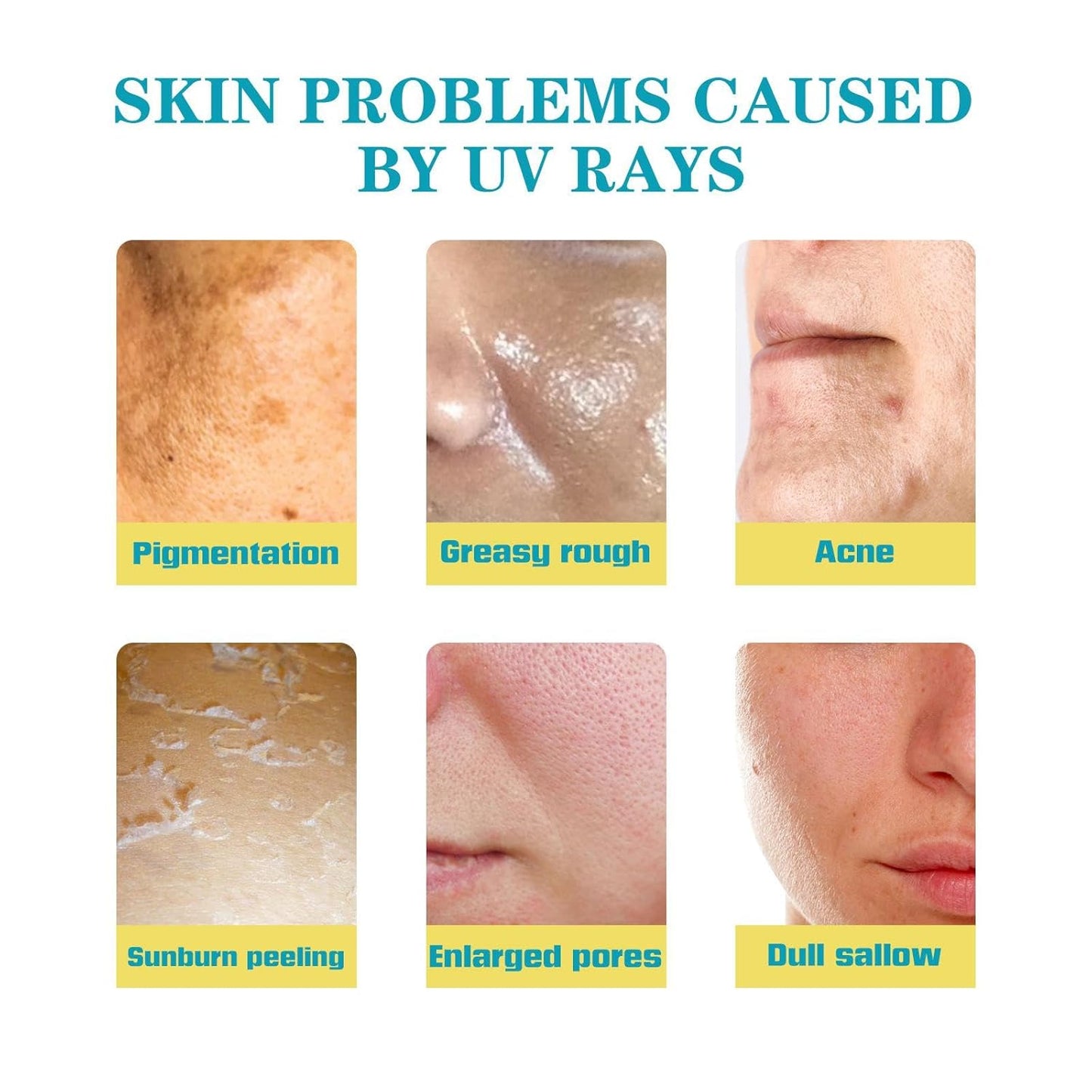 UPF 50++ Sunscreen Gel Face Mask - Unisex (Pack of 5)