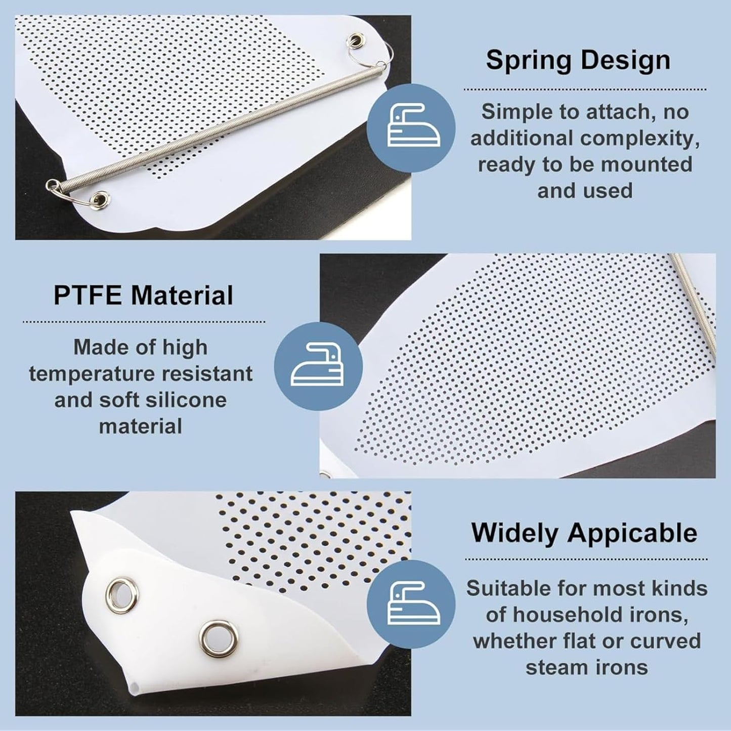 Universal Iron Protective Cover Shield