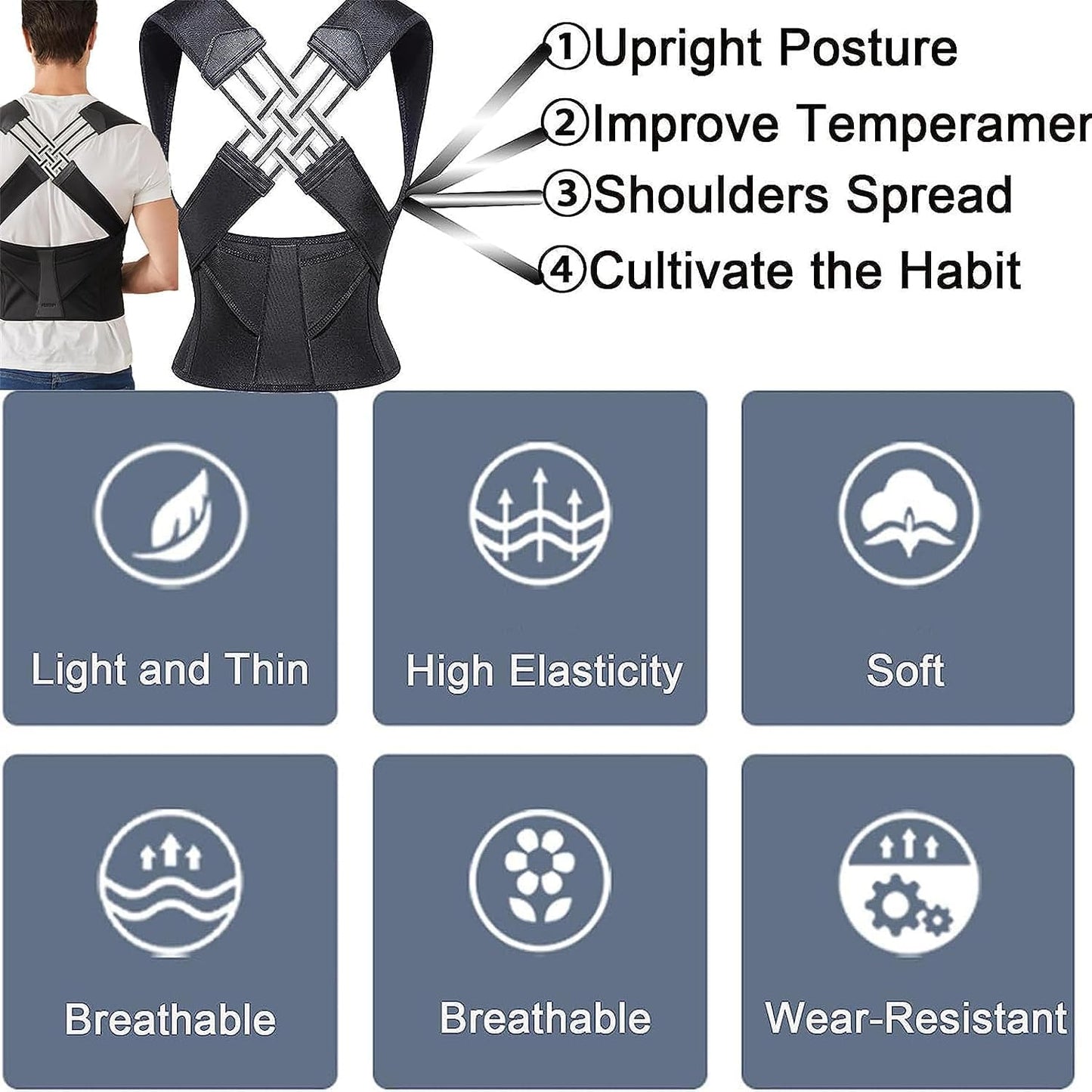 Posture Corrector Belt For Men & Women