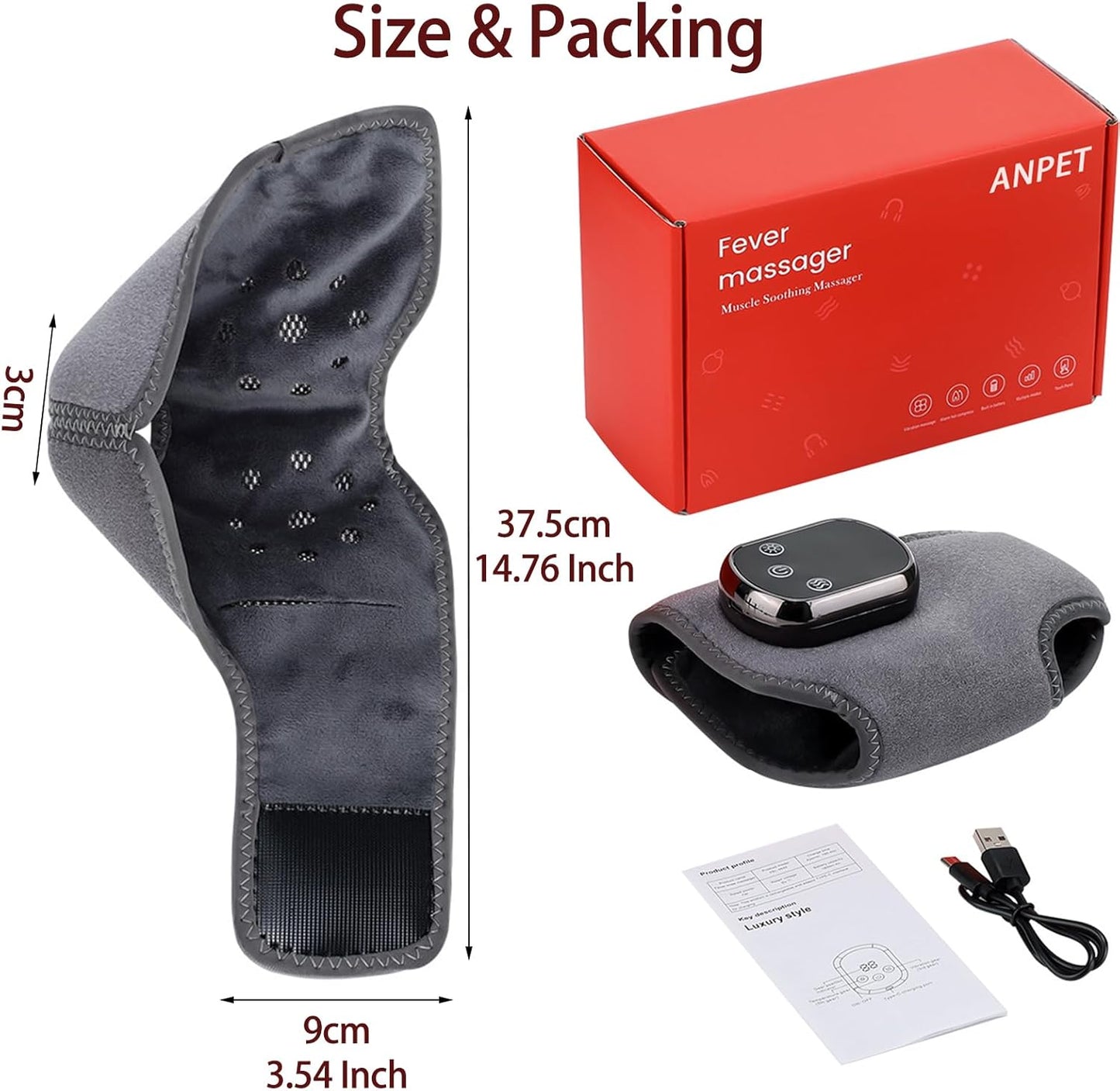 3-in-1-Ankle Massager for Circulation & Pain Relief