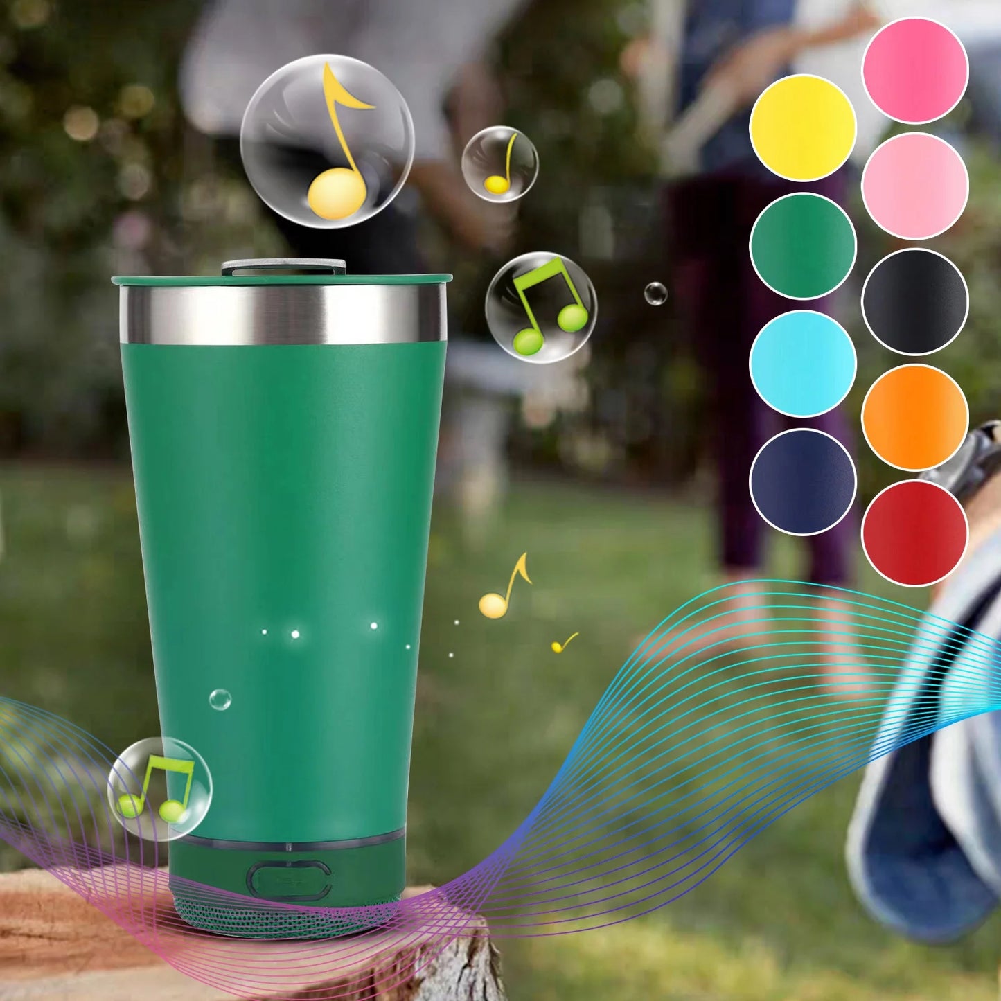 Bluetooth Speaker Tumbler