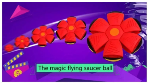 Flying Magic Saucer Ball