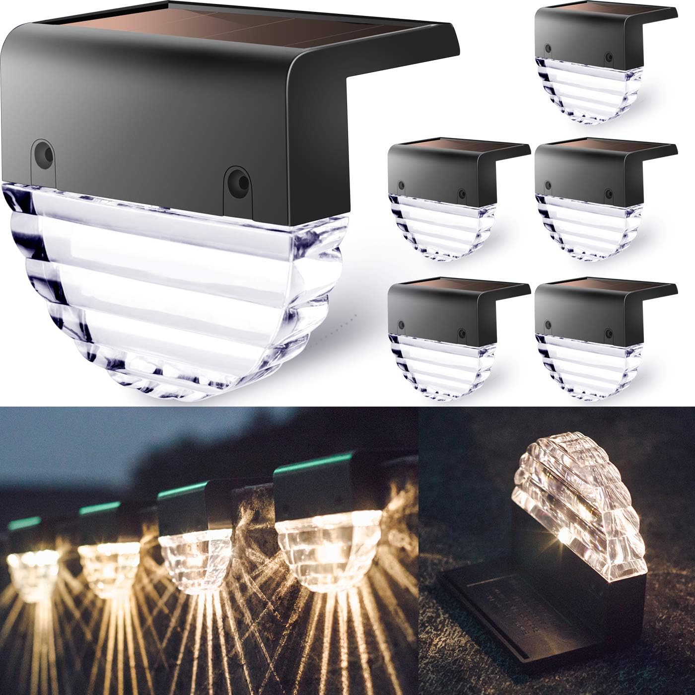 SolarGlow Step Lights