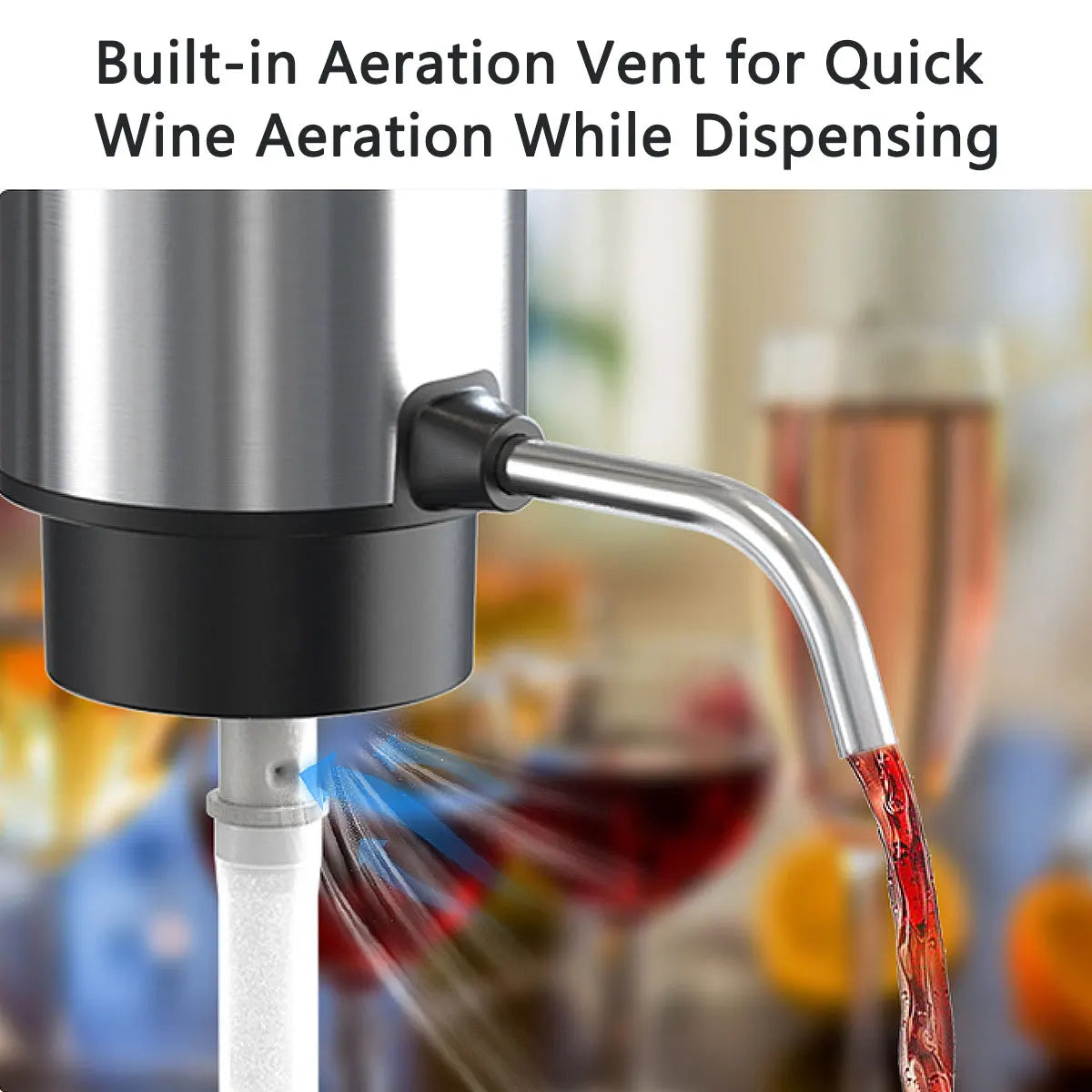 Electric Wine Aerator & Dispenser