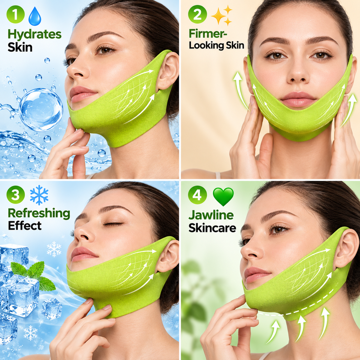 V-Line Double Chin Lifting Mask (Pack of 5)