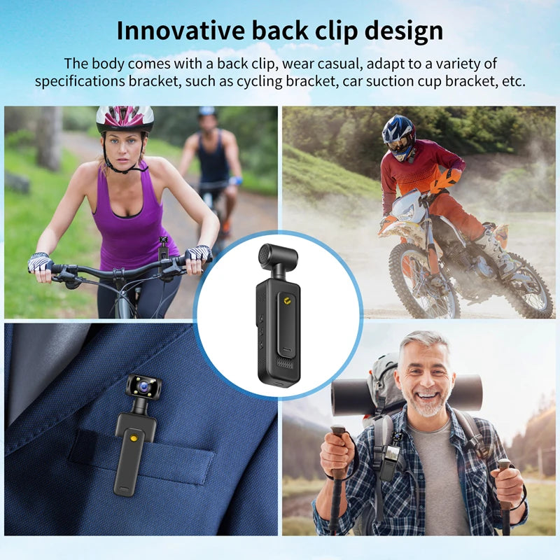 SnapGo™-4K Ultra HD Action Camera
