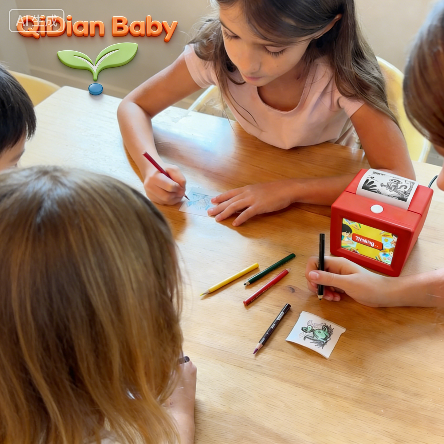 AI Sticker Box Printer