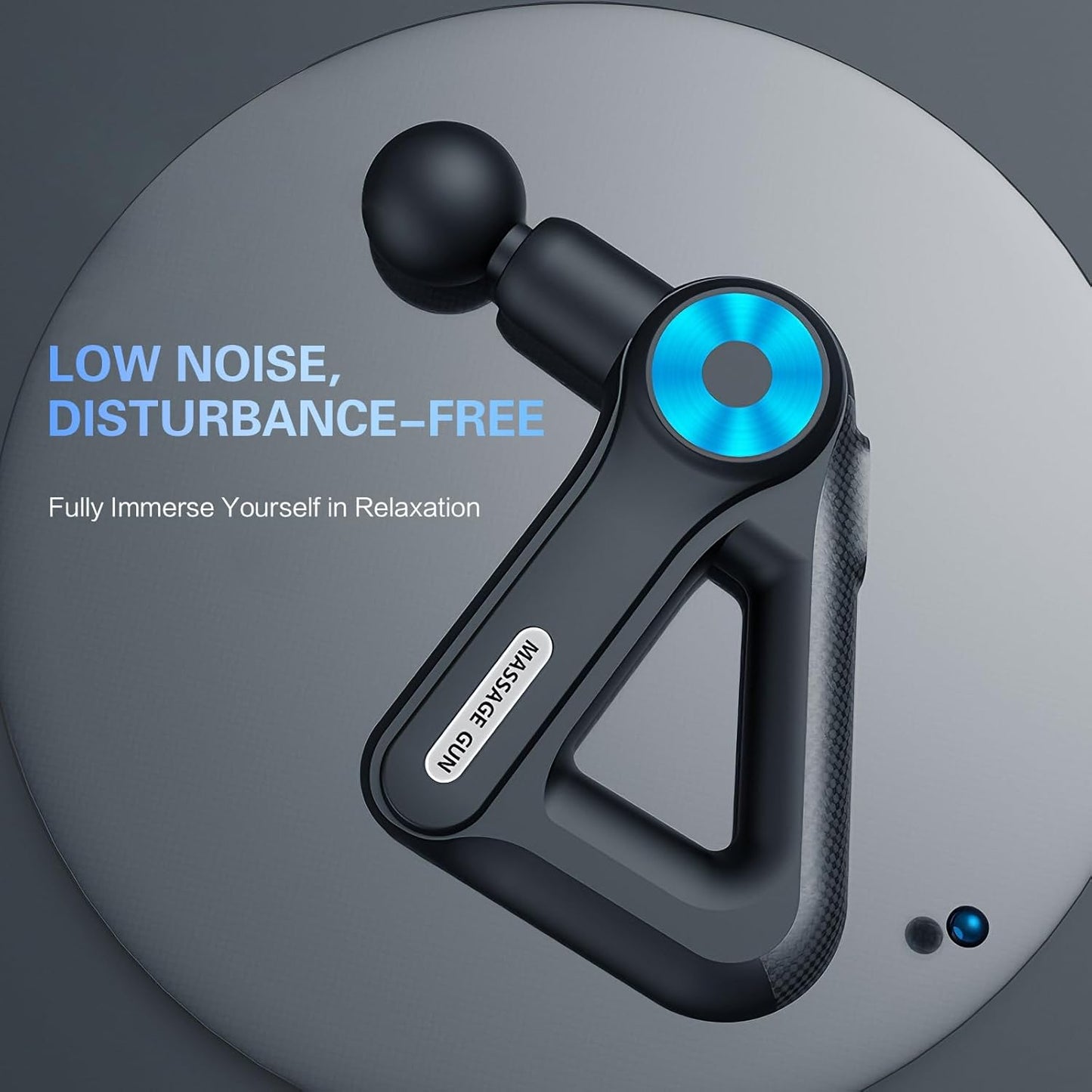 Motor Massage Gun With 12 Attachment Heads
