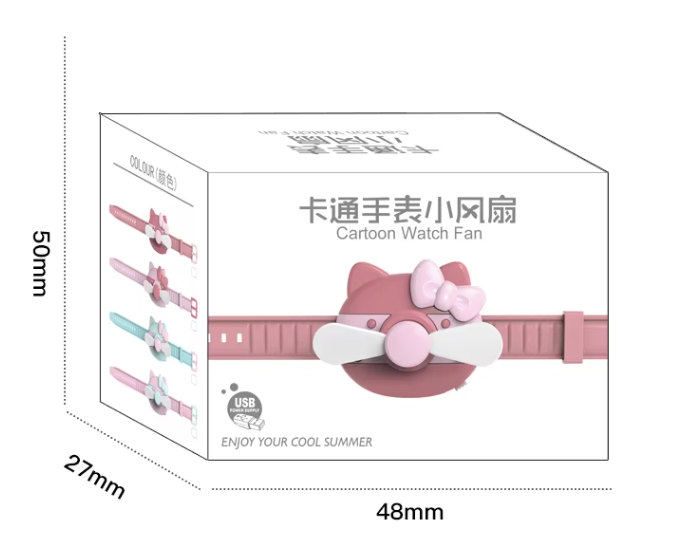 Cartoon Wristband Fan