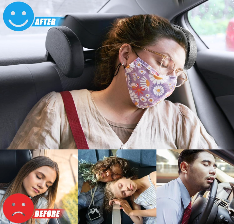 Car Headrest Pillow