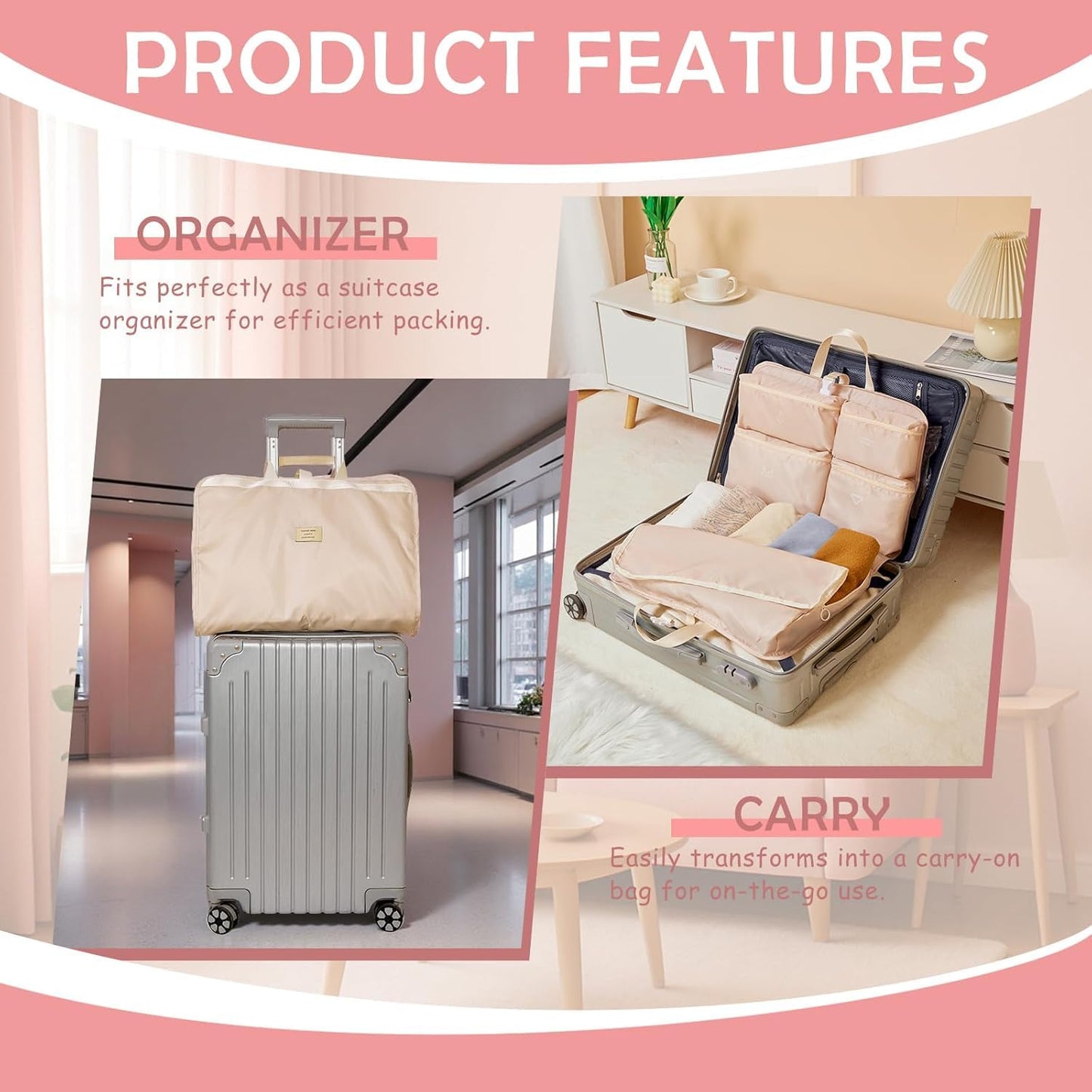 Portable Hanging Travel Storage Bag