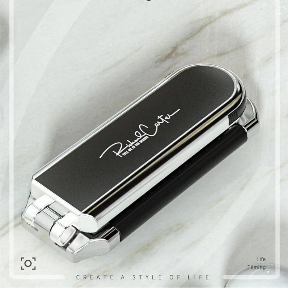 Foldable Hair Brush with Mirror