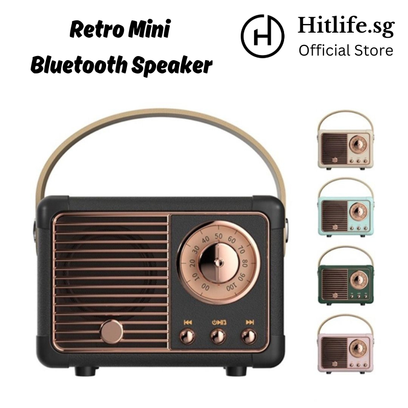 Mini Retro Bluetooth Speaker