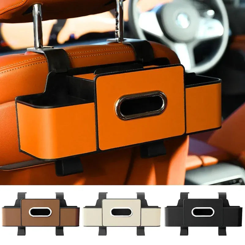 Car Multi-Function Backrest Storage Box