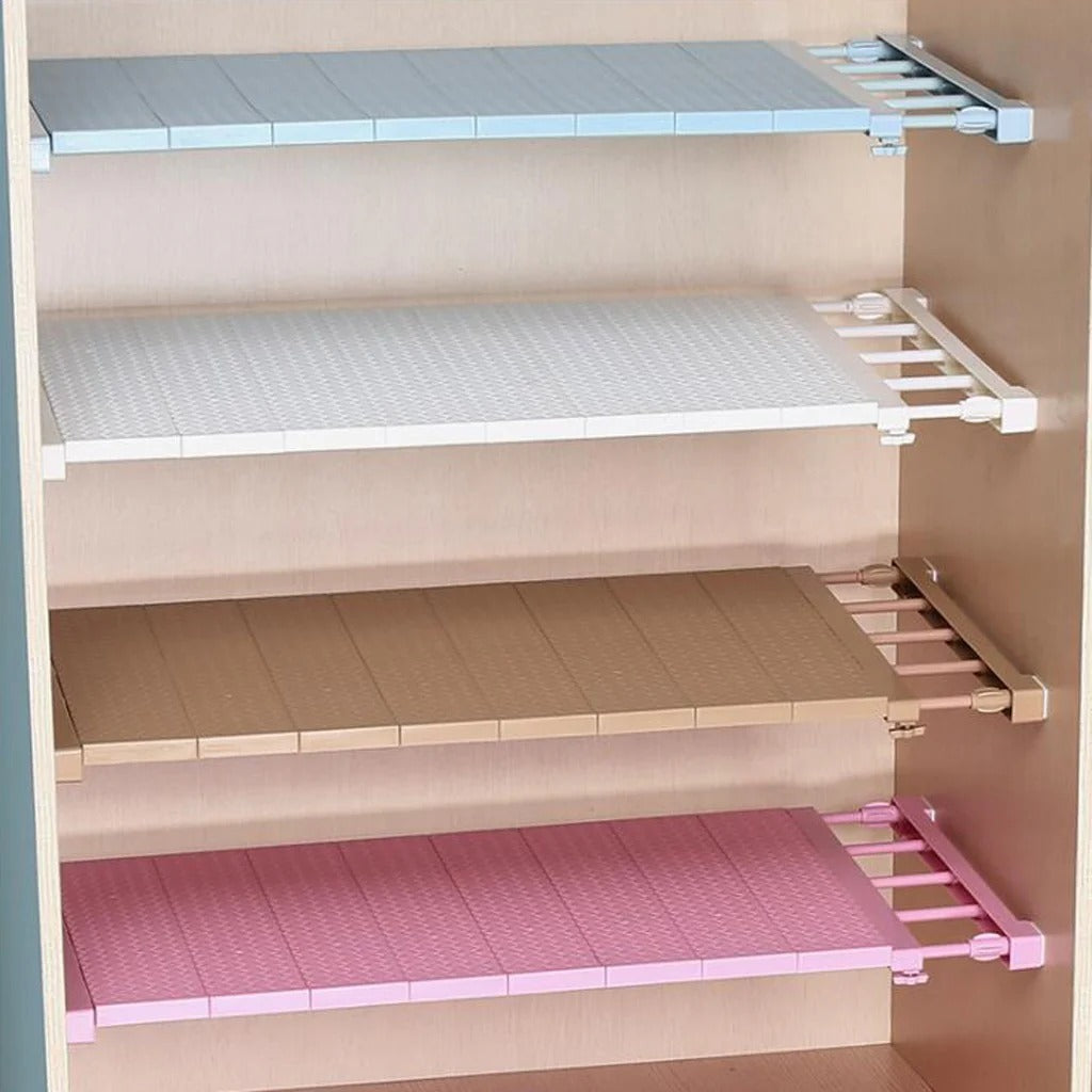 Extendable Wardrobe Shelf Organizer