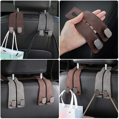 Car Seat Back Double Hook - Pack of 2