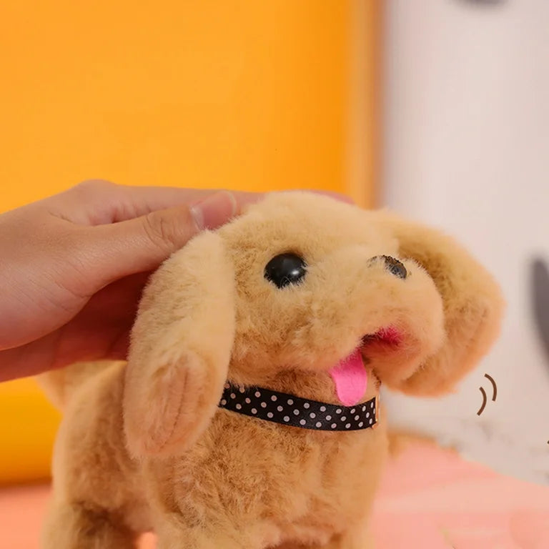 PupTales™ Electronic Plush Puppy Interactive Toys | Walks, Barks, Shake Tail
