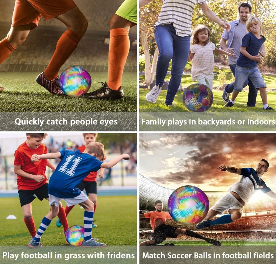 Holographic Glow in the Dark Football