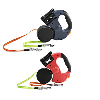 Double-Ended Retractable Leash