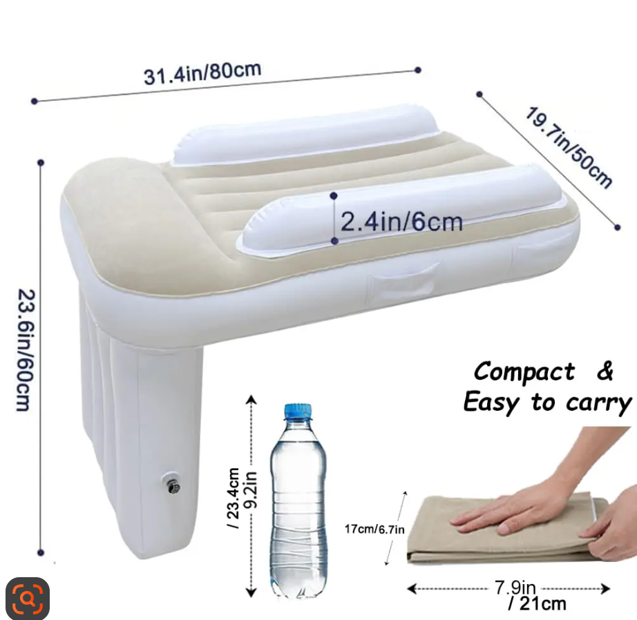 Inflatable Baby Airplane Bed
