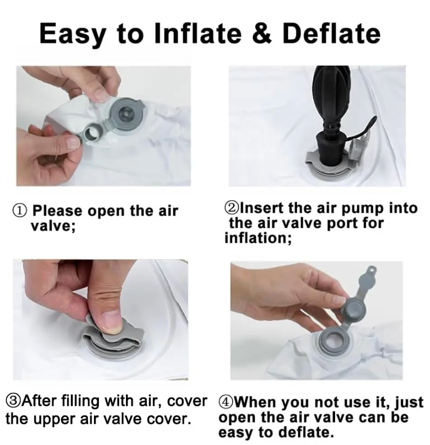 Inflatable Baby Airplane Bed