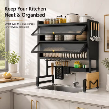 Large Space Multi-Tier Storage Rack