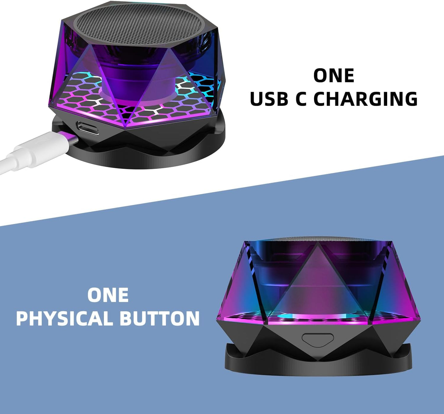 GlowMag™ Diamond Bluetooth Speakers