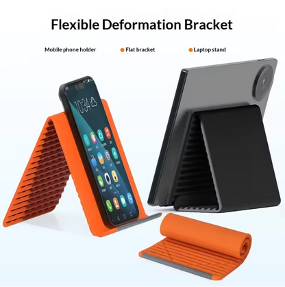 Flexible Folding Silicone Phone & Tab Holder