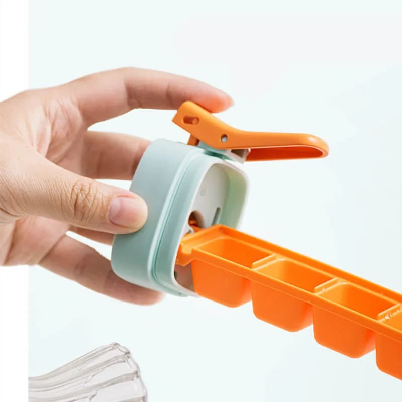 Single Hand Click Ice Tray