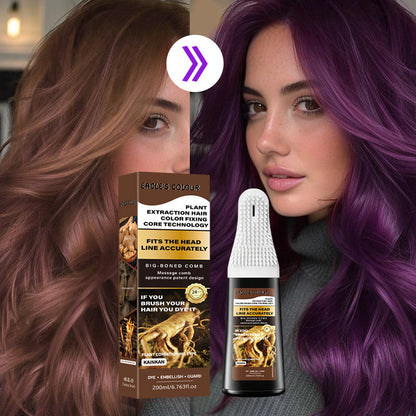 Plant Extraction Hair Dye Comb
