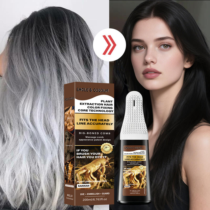 Plant Extraction Hair Dye Comb