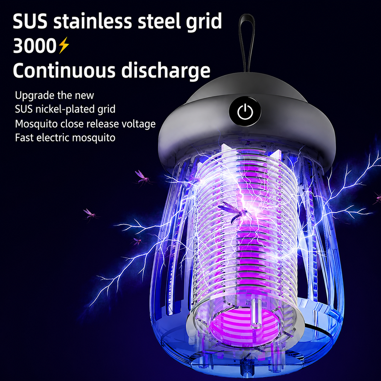 USB Rechargeable Mosquito killer Lamp