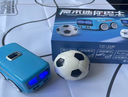 Smart Sensing Line-Tracking Desktop Bus Toy