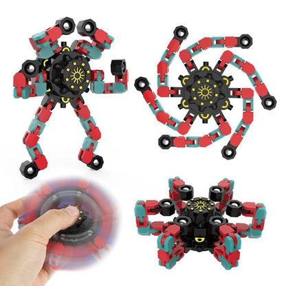 Transformable Fidget Spinners for Kids & Adults