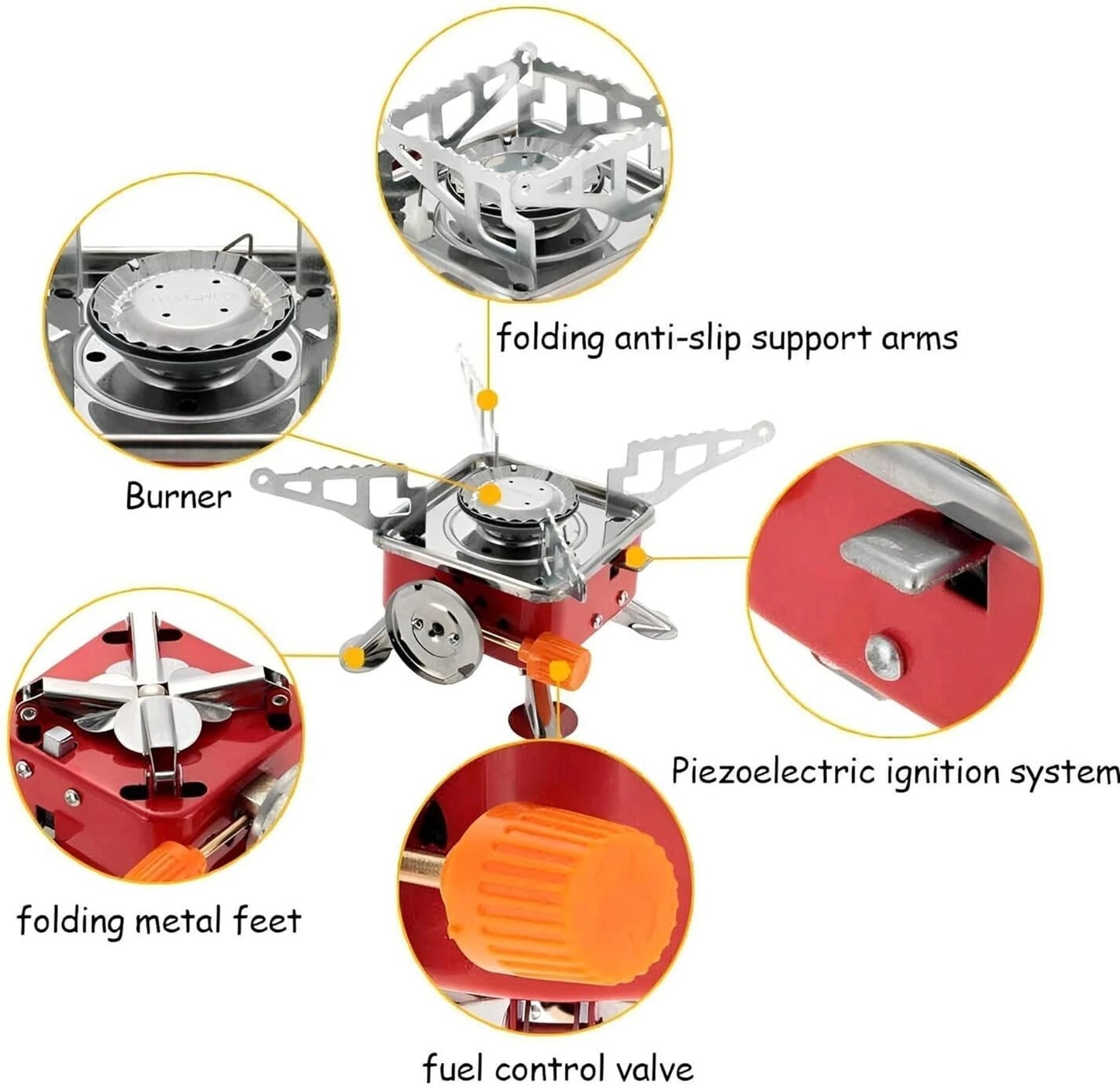 Portable Steel Gas Stove