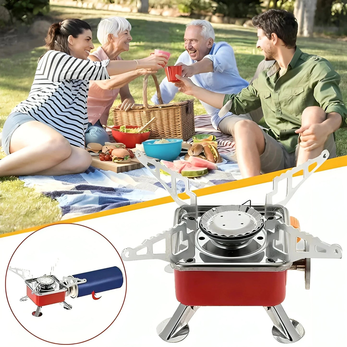 Portable Steel Gas Stove