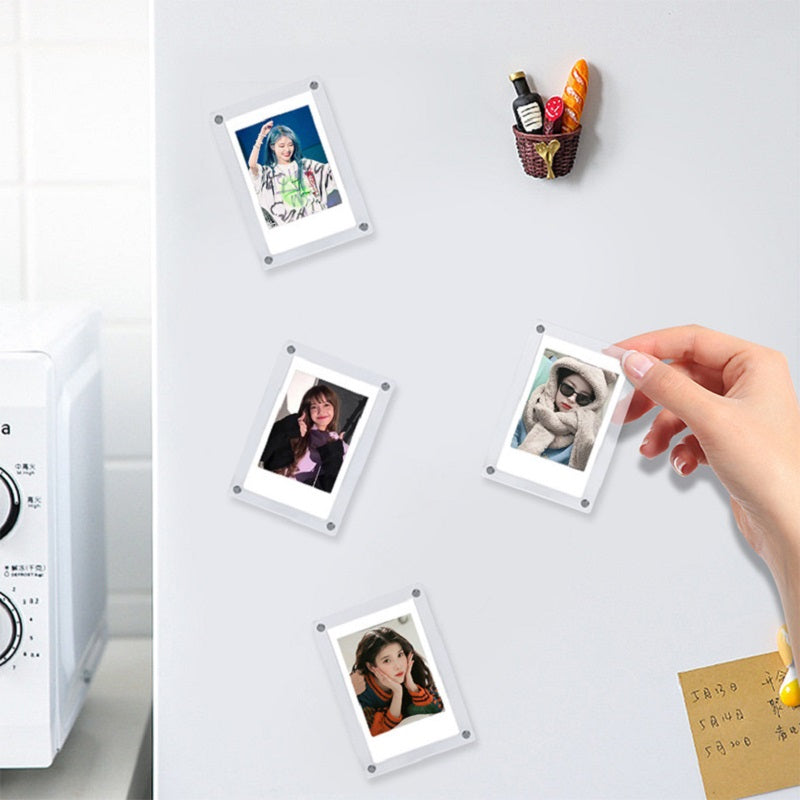 Acrylic Magnet Photo Frame (Pack Of 5)