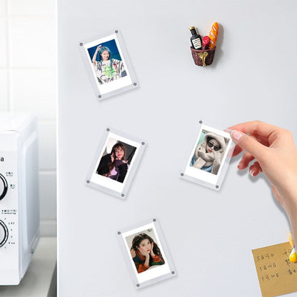 Acrylic Magnet Photo Frame (Pack Of 5)