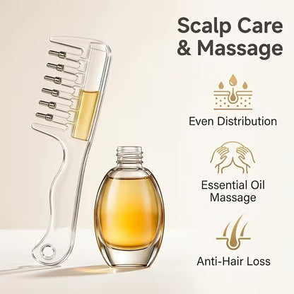 Scalp Applicator Hair Oil Comb