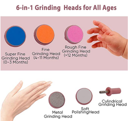 Baby Electric Nail Trimmer Kit
