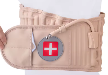 Inflatable Spinal Decompression Traction Belt With Pump