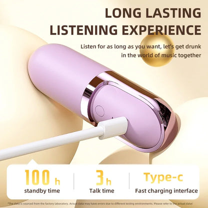 Wireless Bluetooth Earphones With Facial Vibration Massage
