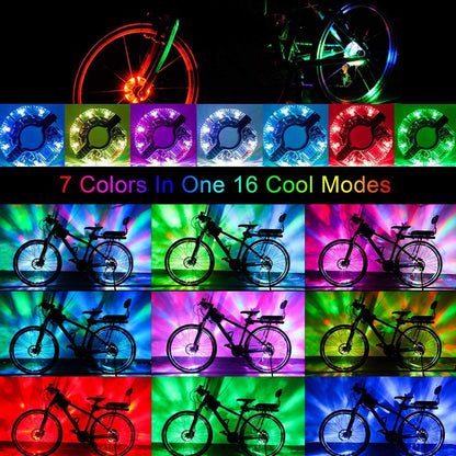 Waterproof Bicycle LED Hub Light
